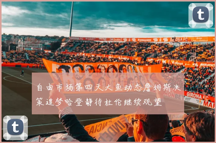自由市场第四天大鱼动态詹姆斯决策追梦哈登静待杜伦继续观望